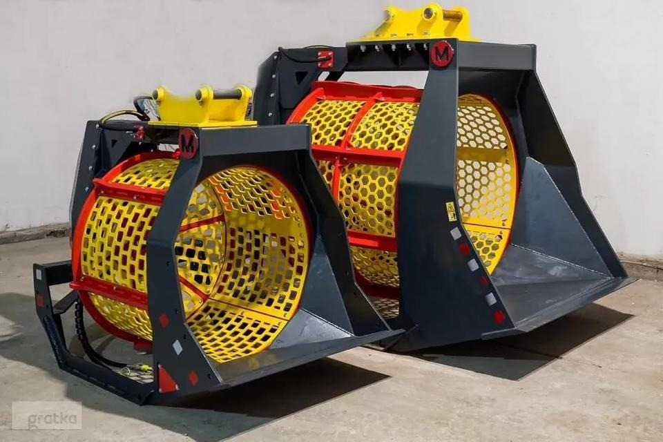 Siebtrommel für Bagger 250-1000l Siebanlage Sieblöffel Minibagger - Kašika za sortiranje za Bager: slika 1 Siebtrommel für Bagger 250-1000l Siebanlage Sieblöffel Minibagger - Kašika za sortiranje za Bager: slika 1
