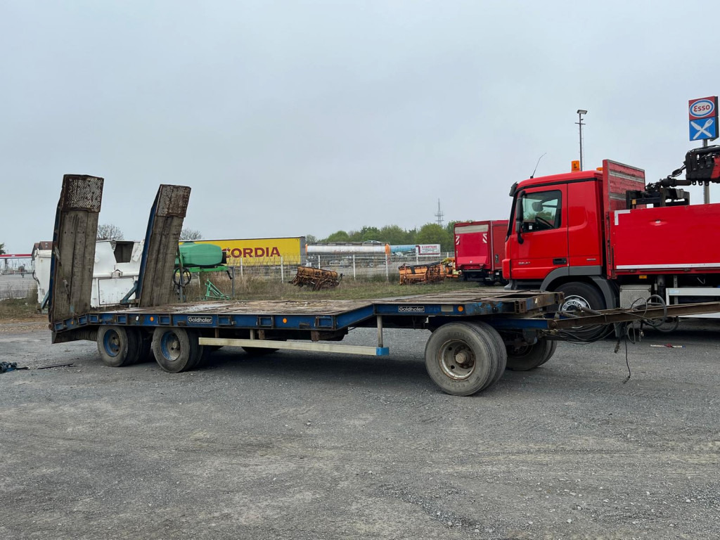 GOLDHOFER Tieflader TU 3-24 80 Tiefladeranhänger Rampen - Niska prikolica za prevoz: slika 2 GOLDHOFER Tieflader TU 3-24 80 Tiefladeranhänger Rampen - Niska prikolica za prevoz: slika 2