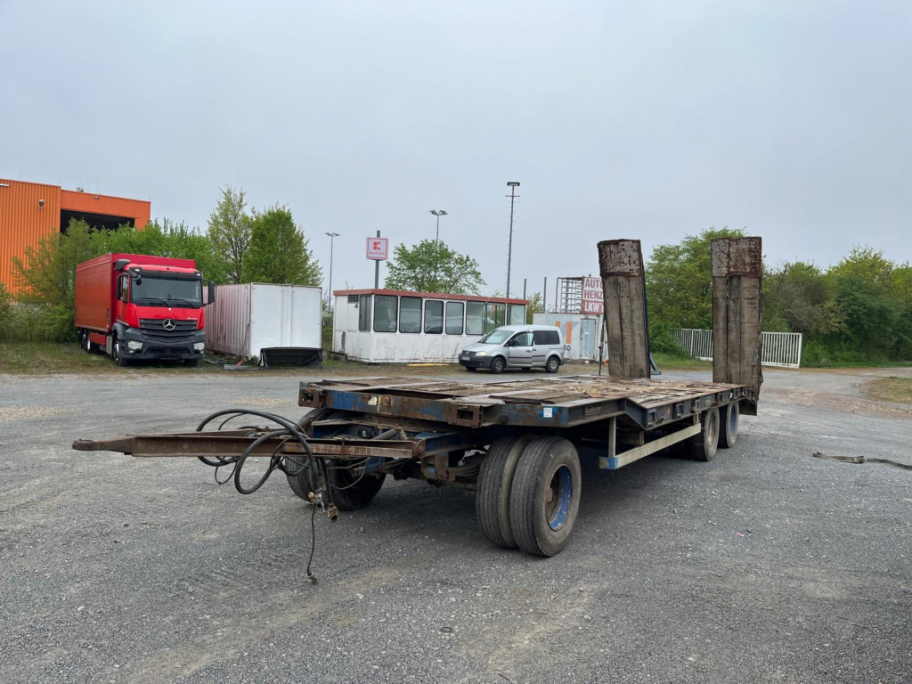 GOLDHOFER Tieflader TU 3-24 80 Tiefladeranhänger Rampen - Niska prikolica za prevoz: slika 1 GOLDHOFER Tieflader TU 3-24 80 Tiefladeranhänger Rampen - Niska prikolica za prevoz: slika 1