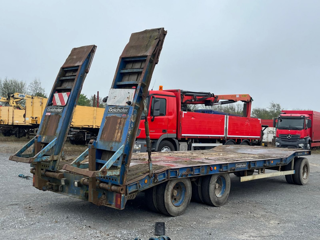 GOLDHOFER Tieflader TU 3-24 80 Tiefladeranhänger Rampen - Niska prikolica za prevoz: slika 4 GOLDHOFER Tieflader TU 3-24 80 Tiefladeranhänger Rampen - Niska prikolica za prevoz: slika 4