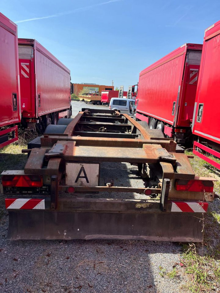 HUEFFERMANN Tandemanhänger HTS 1877 Containeranhänger - Abrol/ Autopodizač prikolica: slika 5 HUEFFERMANN Tandemanhänger HTS 1877 Containeranhänger - Abrol/ Autopodizač prikolica: slika 5