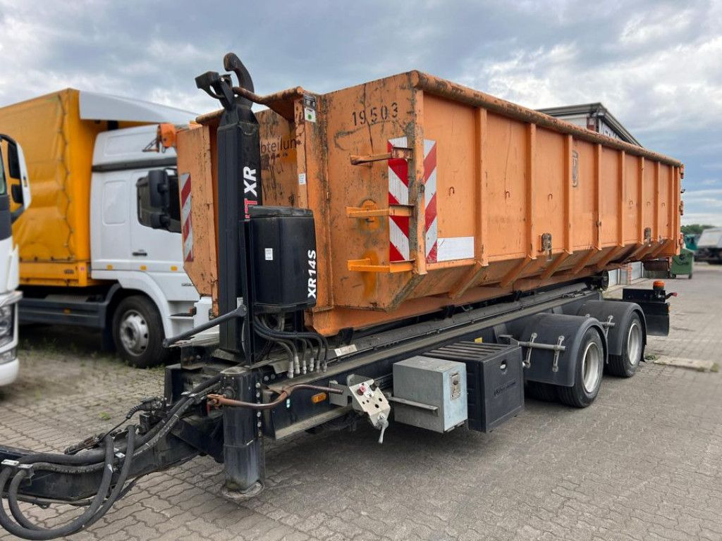 Hüffermann 2-achs Abrollanhänger HTA 16.62 Containeranhänge - Abrol/ Autopodizač prikolica: slika 1 Hüffermann 2-achs Abrollanhänger HTA 16.62 Containeranhänge - Abrol/ Autopodizač prikolica: slika 1