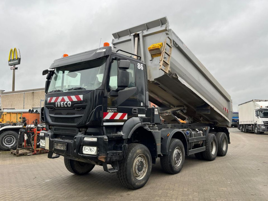 IVECO-MAGIRUS TRACKER AD450TW 4 Achs Muldenkipper Meiller - Kiper: slika 1 IVECO-MAGIRUS TRACKER AD450TW 4 Achs Muldenkipper Meiller - Kiper: slika 1