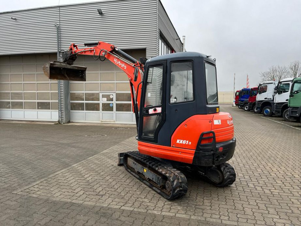 KUBOTA Minibagger KX 61 Minibagger 2245h, incl. Grabn+Tieflöffel - Mini bager: slika 3 KUBOTA Minibagger KX 61 Minibagger 2245h, incl. Grabn+Tieflöffel - Mini bager: slika 3