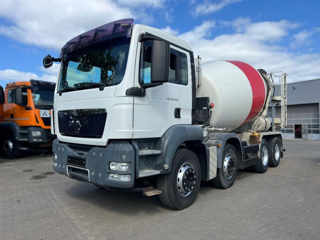 MAN TG-S 35.400 8x4 BB Betonmischer 35To Chsassis, A - Mikser za beton: slika 1 MAN TG-S 35.400 8x4 BB Betonmischer 35To Chsassis, A - Mikser za beton: slika 1