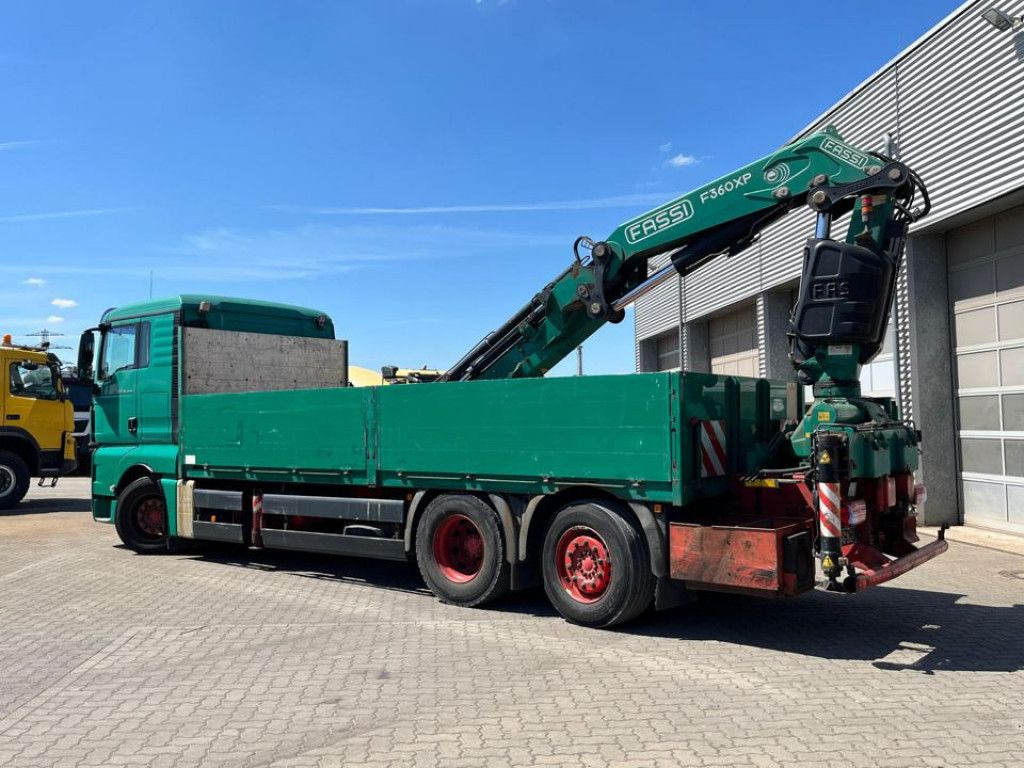 MAN TG-X 26.440 6x2-2 BL Pritsche Heckkran Fassi 360 - Kamion sa dizalicom: slika 3 MAN TG-X 26.440 6x2-2 BL Pritsche Heckkran Fassi 360 - Kamion sa dizalicom: slika 3