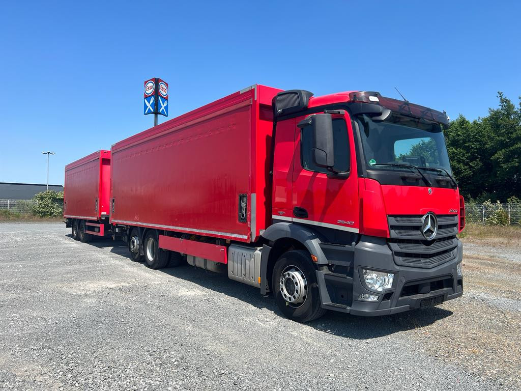 Kamion sa ceradom MERCEDES-BENZ Antos 2540 L 6x2 Pritsche LBW Coca Cola Getränke 8,6m: slika 8 Kamion sa ceradom MERCEDES-BENZ Antos 2540 L 6x2 Pritsche LBW Coca Cola Getränke 8,6m: slika 8