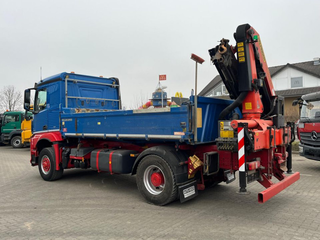 Istovarivač, Kamion sa dizalicom MERCEDES-BENZ Arocs 1845 4x4 HAD 2-Achs Allradkipper Heckkran Funk: slika 10