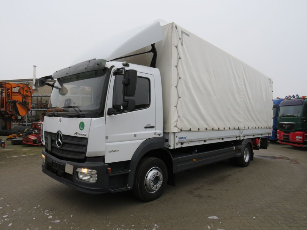 MERCEDES-BENZ Atego 1224 L Pritsche LBW LBW 1.5to - Kamion sa ceradom: slika 1 MERCEDES-BENZ Atego 1224 L Pritsche LBW LBW 1.5to - Kamion sa ceradom: slika 1