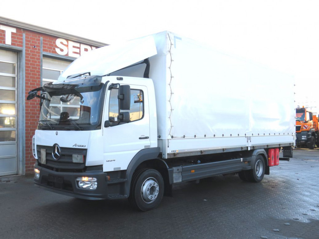 MERCEDES-BENZ Atego 1224 L Pritsche LBW LBW 1.5to - Kamion sa ceradom: slika 1 MERCEDES-BENZ Atego 1224 L Pritsche LBW LBW 1.5to - Kamion sa ceradom: slika 1