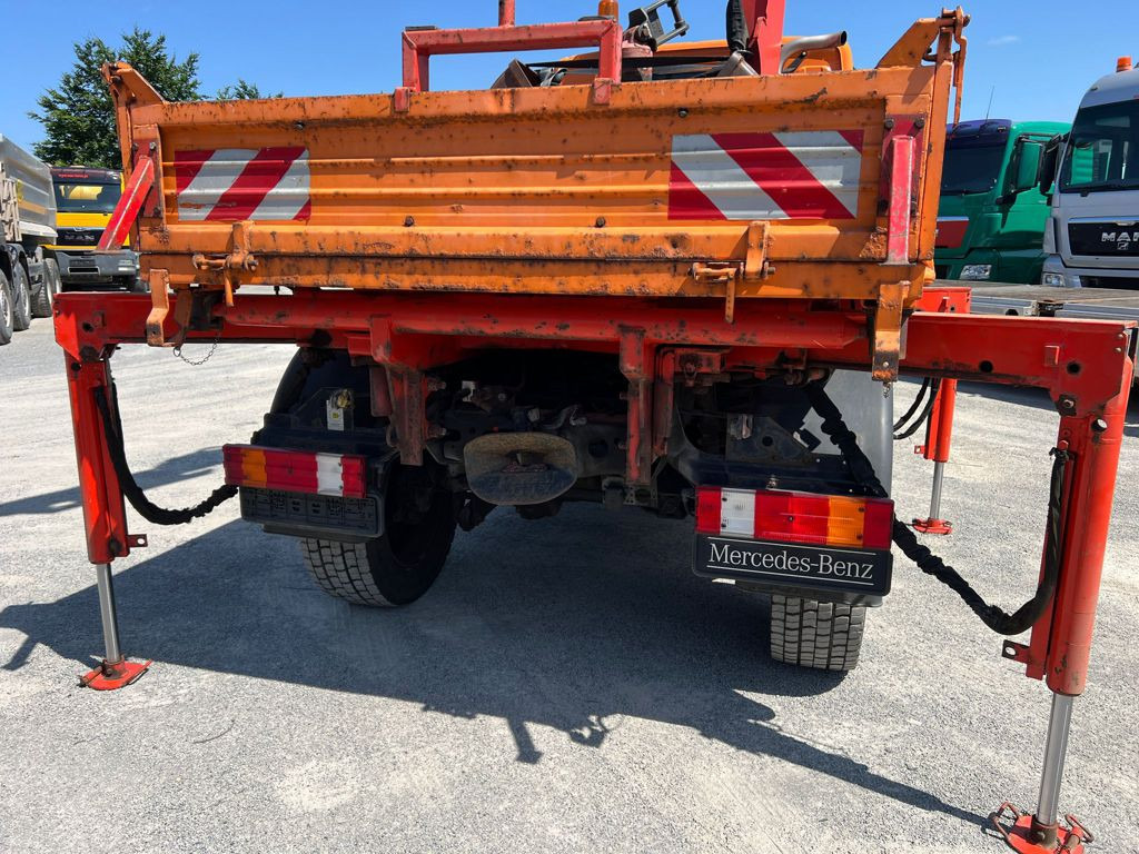 MERCEDES-BENZ Unimog U20 2-Achs Allradkipper Kran Palfinger Kran - Istovarivač, Kamion sa dizalicom: slika 3 MERCEDES-BENZ Unimog U20 2-Achs Allradkipper Kran Palfinger Kran - Istovarivač, Kamion sa dizalicom: slika 3