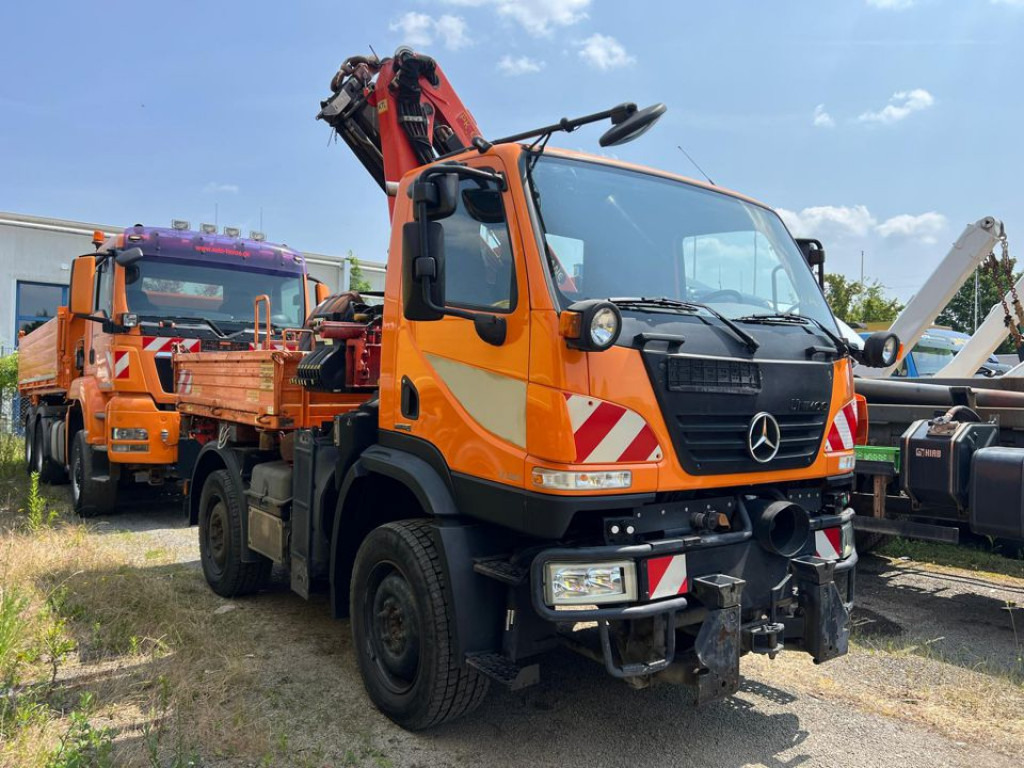 MERCEDES-BENZ Unimog U20 2-Achs Allradkipper Kran Palfinger Kran - Istovarivač, Kamion sa dizalicom: slika 5 MERCEDES-BENZ Unimog U20 2-Achs Allradkipper Kran Palfinger Kran - Istovarivač, Kamion sa dizalicom: slika 5
