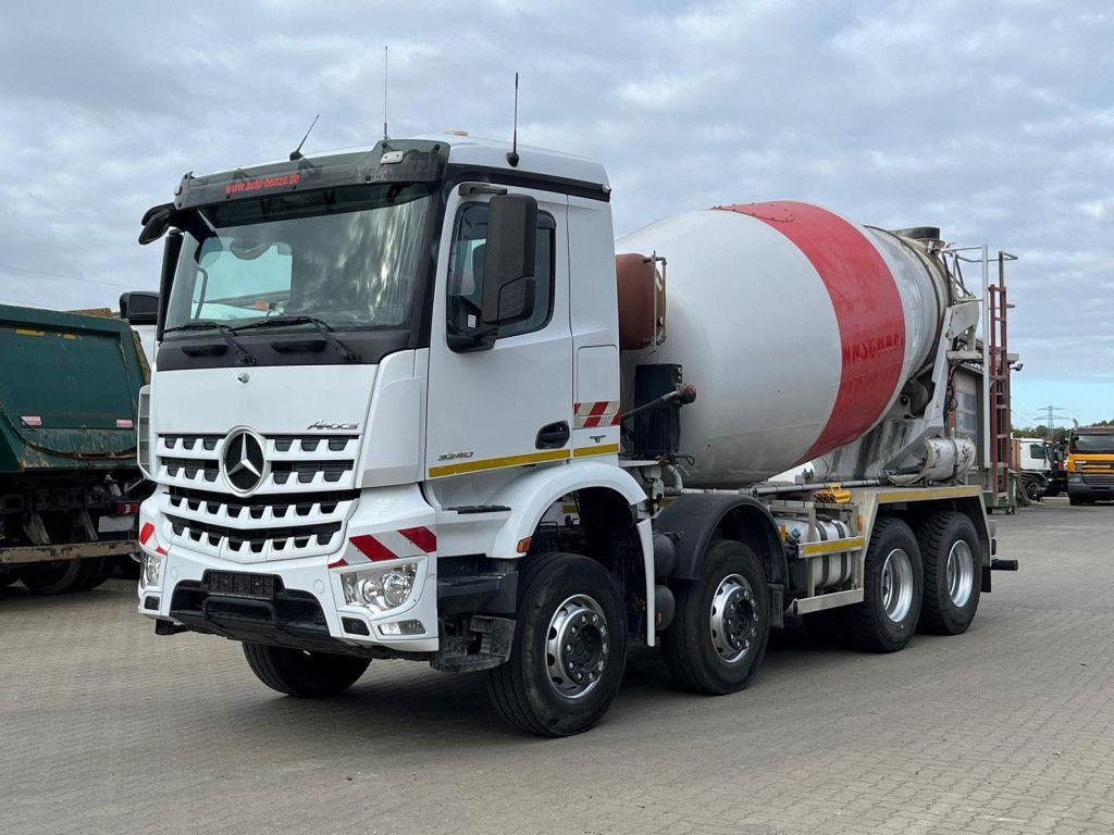 Mercedes-Benz Arocs 3240 B 8x4 Betonmischer - Mikser za beton: slika 1 Mercedes-Benz Arocs 3240 B 8x4 Betonmischer - Mikser za beton: slika 1