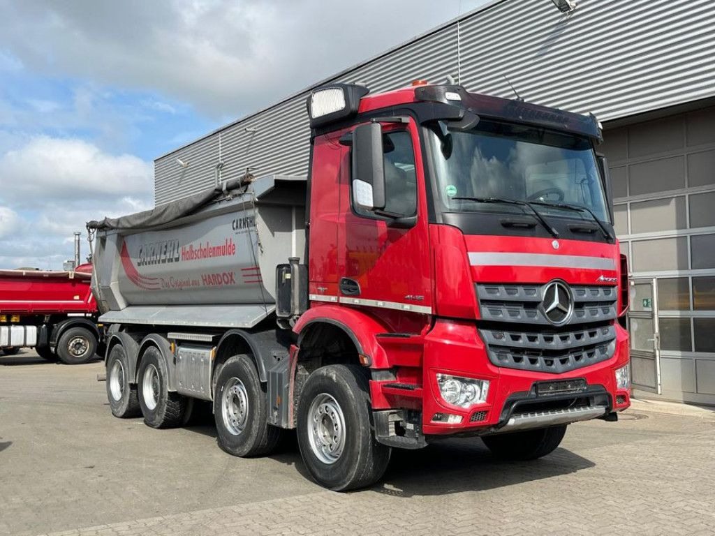 Mercedes-Benz Arocs 4145 8x4 4 Achs Muldenkipper Carnehl Halfp - Kamion za utovaranje kontejnera: slika 2 Mercedes-Benz Arocs 4145 8x4 4 Achs Muldenkipper Carnehl Halfp - Kamion za utovaranje kontejnera: slika 2