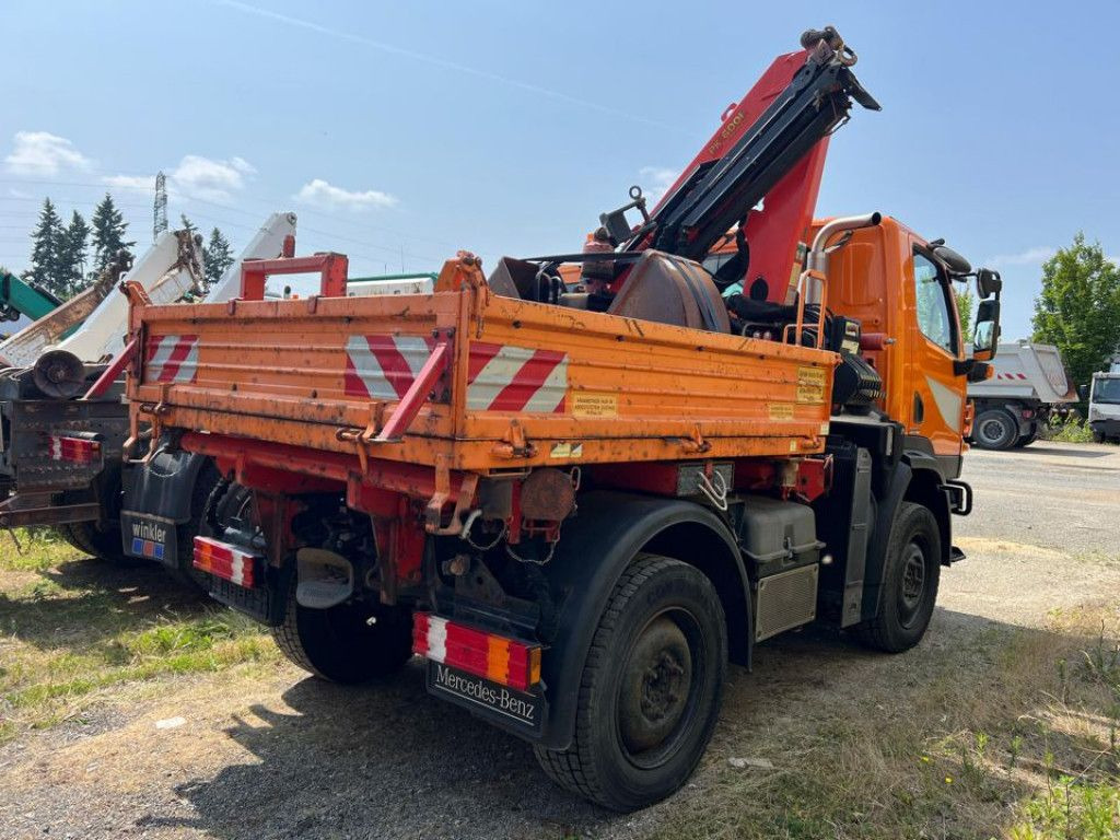 Mercedes-Benz Unimog U20 2-Achs Allradkipper Kran Palfinger Kr - Istovarivač, Kamion sa dizalicom: slika 4 Mercedes-Benz Unimog U20 2-Achs Allradkipper Kran Palfinger Kr - Istovarivač, Kamion sa dizalicom: slika 4