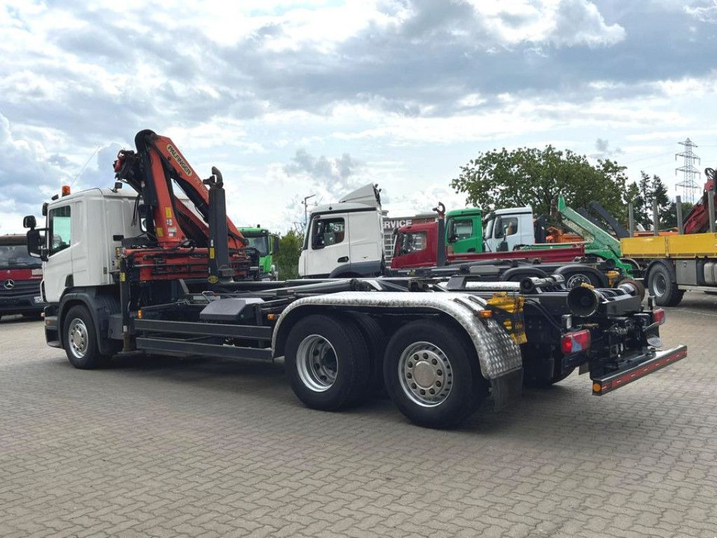 Scania P 360 6x2 Abrollkipper mit Kran Lift/Lenkachse Scania P 360 6x2 Abrollkipper mit Kran Lift/Lenkachse - Kamion sa hidrauličnom kukom, Kamion sa dizalicom: slika 4 Scania P 360 6x2 Abrollkipper mit Kran Lift/Lenkachse Scania P 360 6x2 Abrollkipper mit Kran Lift/Lenkachse - Kamion sa hidrauličnom kukom, Kamion sa dizalicom: slika 4