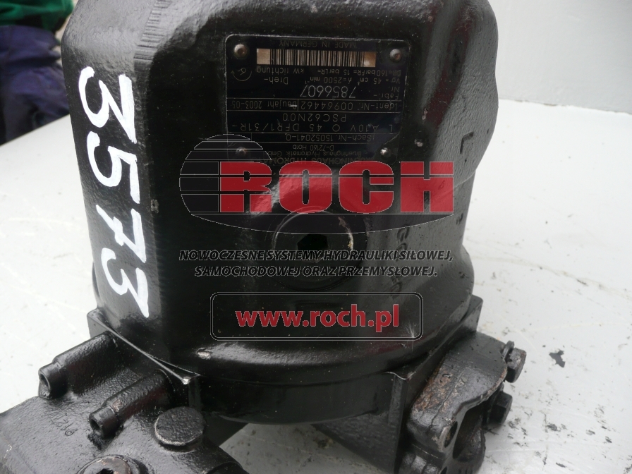 BRUENINGHAUS HYDROMATIK A10VO45DFR1/31R-PSC62N0015052041-000964462 - Hidraulična pumpa za Građevinska mašina: slika 2 BRUENINGHAUS HYDROMATIK A10VO45DFR1/31R-PSC62N0015052041-000964462 - Hidraulična pumpa za Građevinska mašina: slika 2