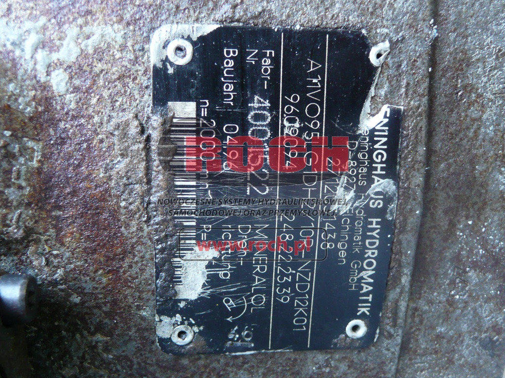 BRUENINGHAUS HYDROMATIK A11VO95LG1DH2/10R-NZD12K01 96.09.094 248.22.23.39 + 2714036823 05017037 - Hidraulična pumpa: slika 2 BRUENINGHAUS HYDROMATIK A11VO95LG1DH2/10R-NZD12K01 96.09.094 248.22.23.39 + 2714036823 05017037 - Hidraulična pumpa: slika 2
