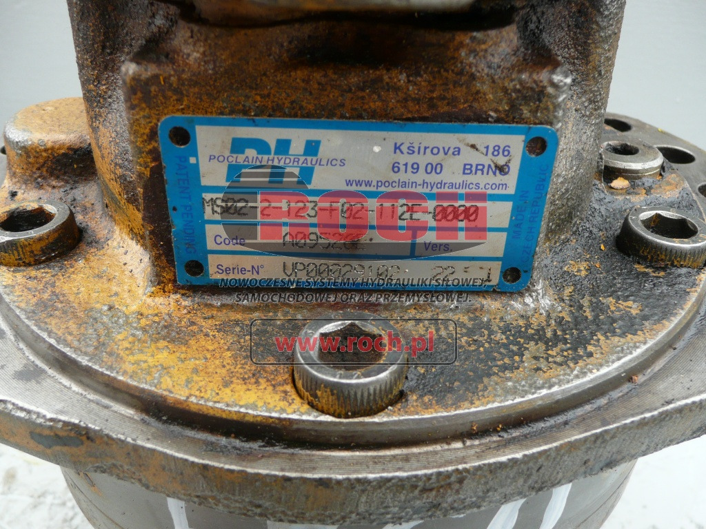 POCLAIN MS02-2-123-F02-112E-0000 A09526E - Hidraulični motor: slika 1 POCLAIN MS02-2-123-F02-112E-0000 A09526E - Hidraulični motor: slika 1