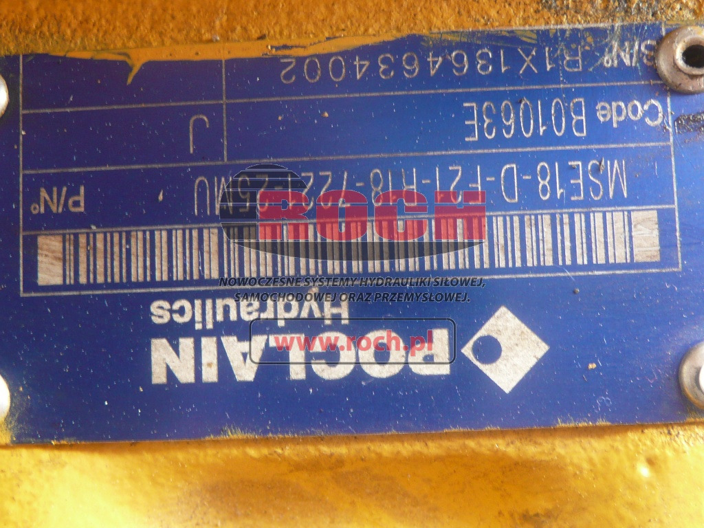 POCLAIN MS18-D-F21-R18-7221-25MU B01063E - Hidraulični motor: slika 2 POCLAIN MS18-D-F21-R18-7221-25MU B01063E - Hidraulični motor: slika 2