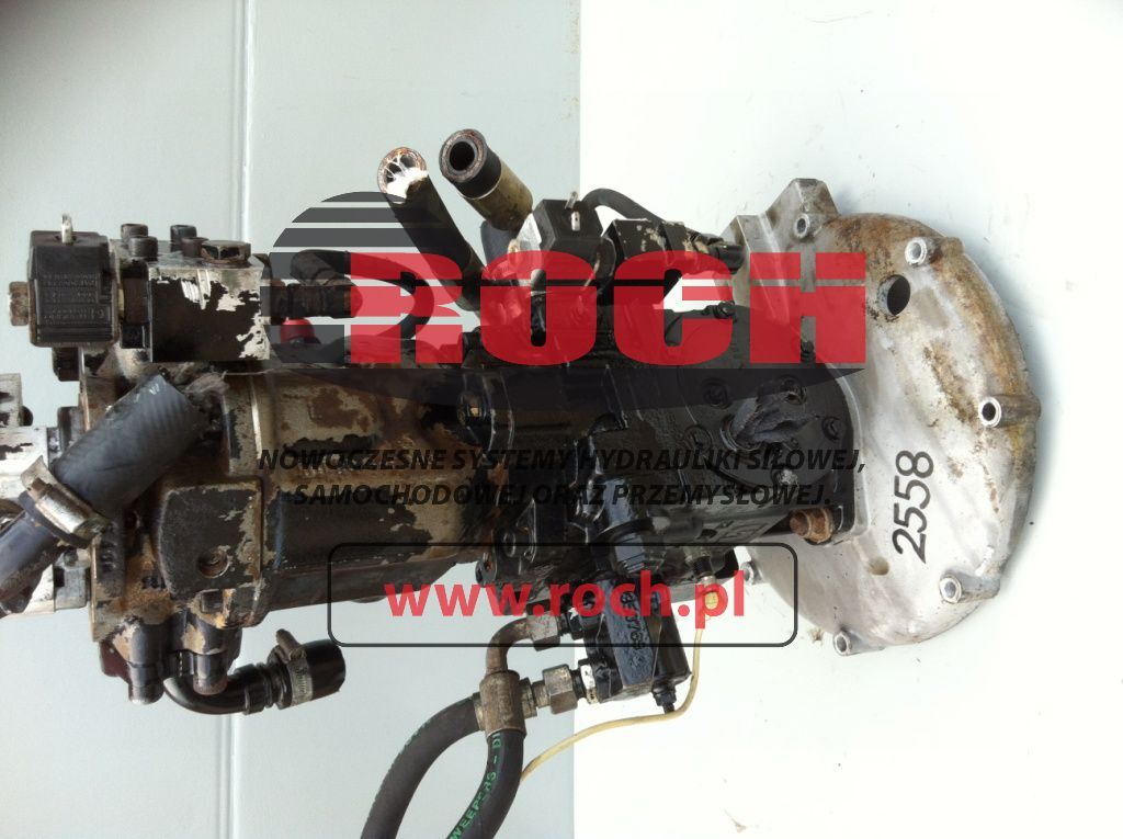 SAUER 729871 + A10VO45DFR/31R-PSC62K01 + POMPA ZĘBATA - Hidraulična pumpa za Autočistilica: slika 1 SAUER 729871 + A10VO45DFR/31R-PSC62K01 + POMPA ZĘBATA - Hidraulična pumpa za Autočistilica: slika 1