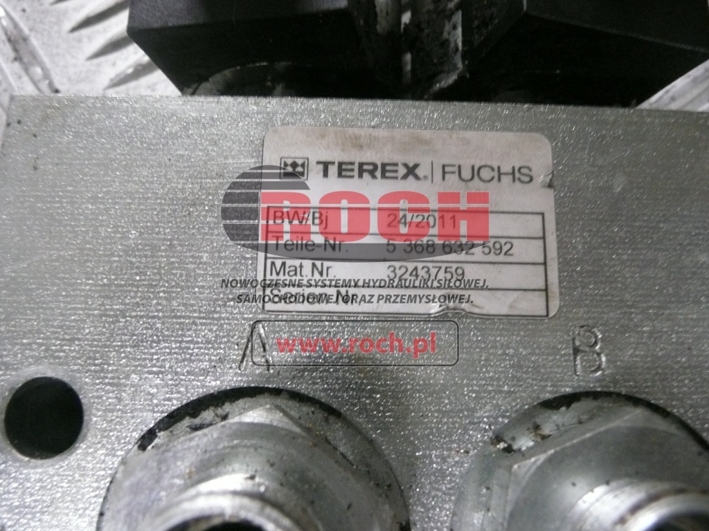 TEREX 5368632592 3243759 - 1 SEKCYJNY + CEWKA - Hidraulični ventil: slika 2 TEREX 5368632592 3243759 - 1 SEKCYJNY + CEWKA - Hidraulični ventil: slika 2