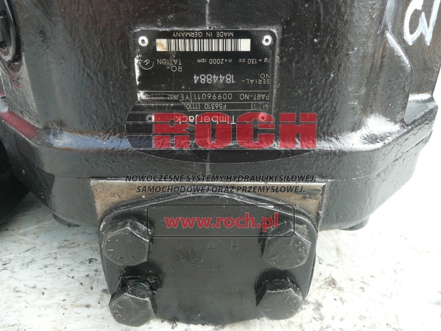 TIMBERJACK 00996011 F56310 - Hidraulična pumpa za Građevinska mašina: slika 2 TIMBERJACK 00996011 F56310 - Hidraulična pumpa za Građevinska mašina: slika 2