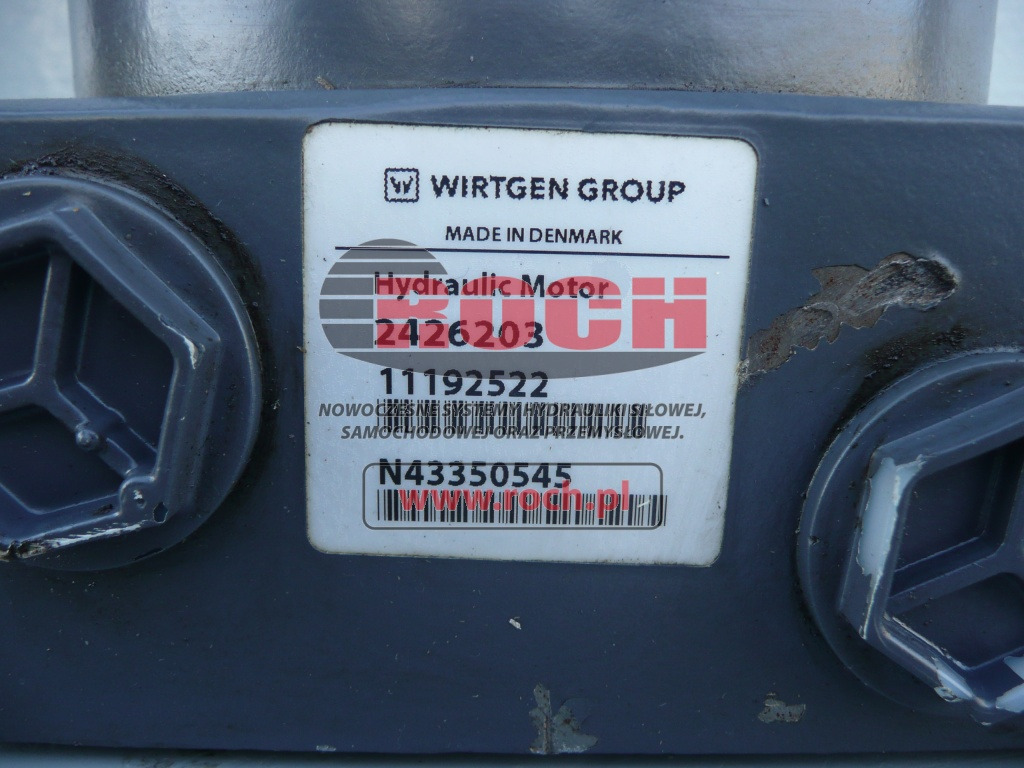 WIRTGEN 2426203 11192522 - Hidraulični motor: slika 1 WIRTGEN 2426203 11192522 - Hidraulični motor: slika 1