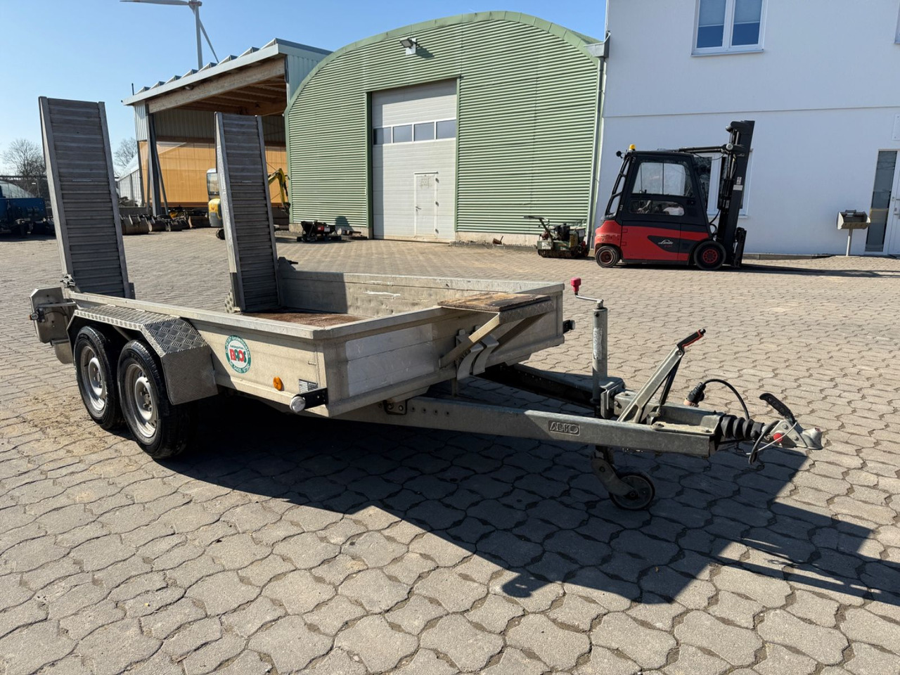 BAOS M303116, Baumaschinen Transportanhänger 3 t - Niska prikolica za prevoz: slika 1 BAOS M303116, Baumaschinen Transportanhänger 3 t - Niska prikolica za prevoz: slika 1