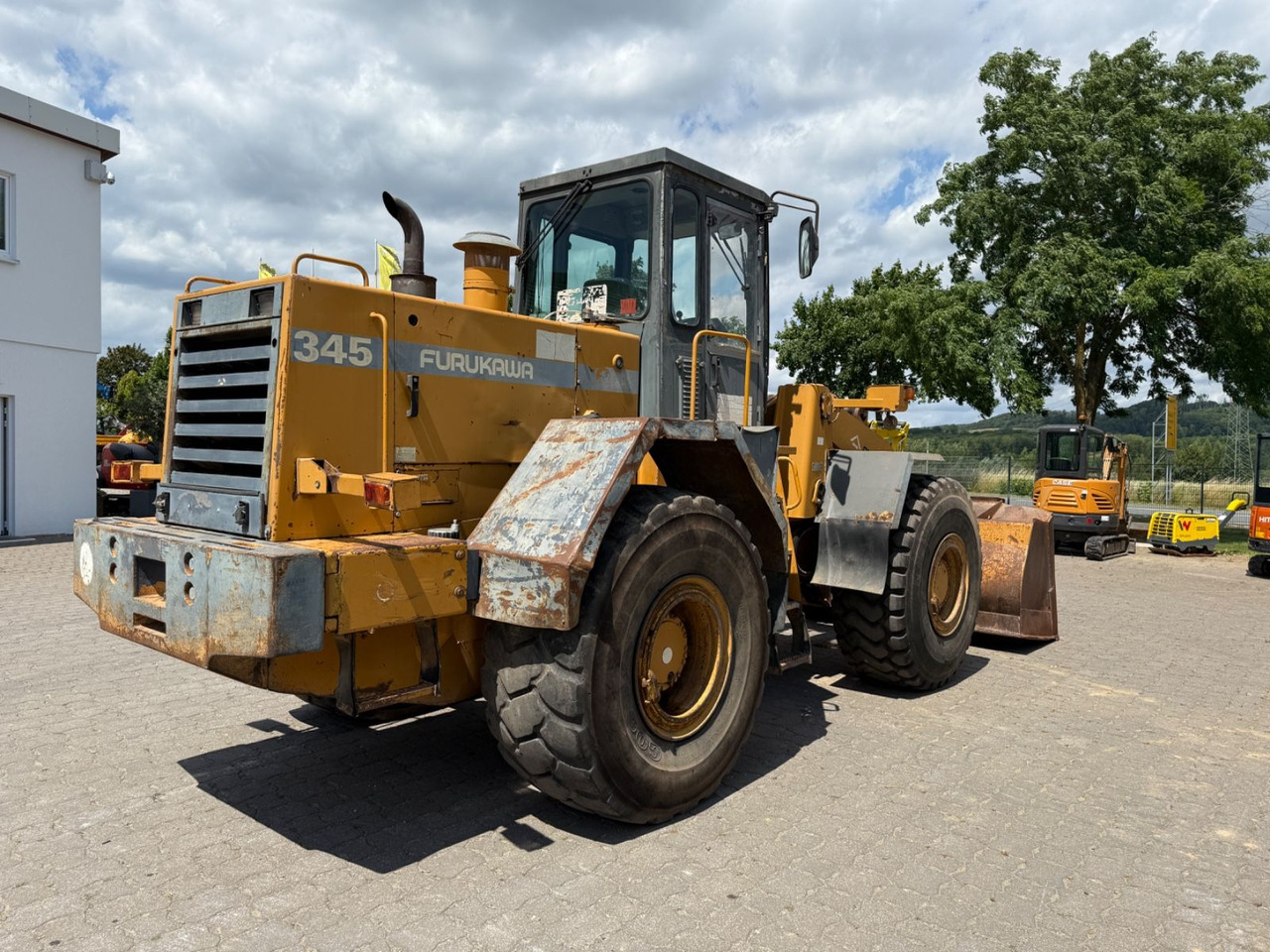 Furukawa 345 Serie I, BJ 93, 7955 BH, Schaufel - Utovarivač točkaš: slika 4 Furukawa 345 Serie I, BJ 93, 7955 BH, Schaufel - Utovarivač točkaš: slika 4