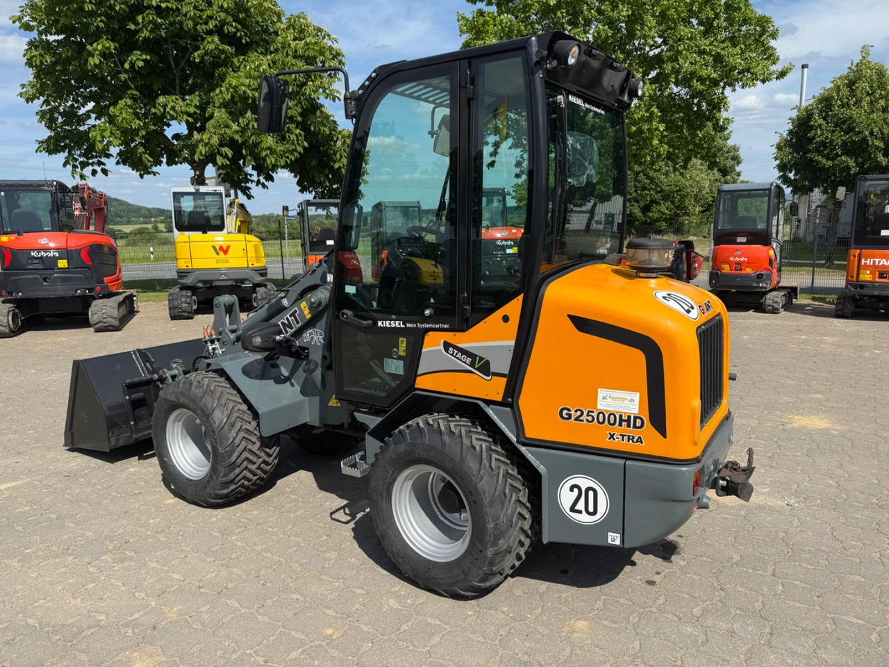Giant G2500 HD X-TRA, Bj 20, SW, Schaufel, Gabel - Utovarivač točkaš: slika 2 Giant G2500 HD X-TRA, Bj 20, SW, Schaufel, Gabel - Utovarivač točkaš: slika 2