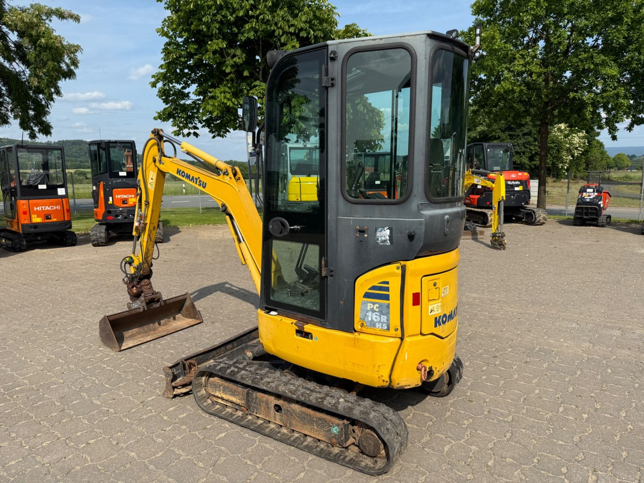 Komatsu PC 16R-3HS, Bj 17, 2210 BH, Tilt mit HS01, GL - Mini bager: slika 2 Komatsu PC 16R-3HS, Bj 17, 2210 BH, Tilt mit HS01, GL - Mini bager: slika 2