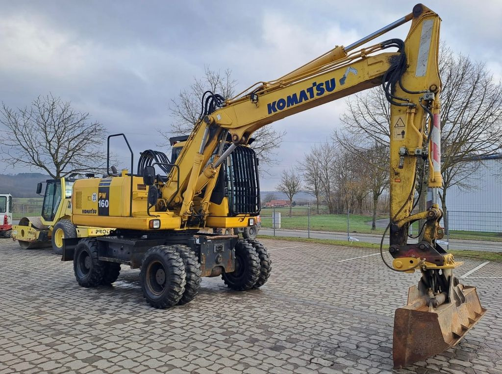 Komatsu PW 160-7, Bj 07, 7050 BH, hydr. VA, MS10, GLV - Bager točkaš: slika 2 Komatsu PW 160-7, Bj 07, 7050 BH, hydr. VA, MS10, GLV - Bager točkaš: slika 2