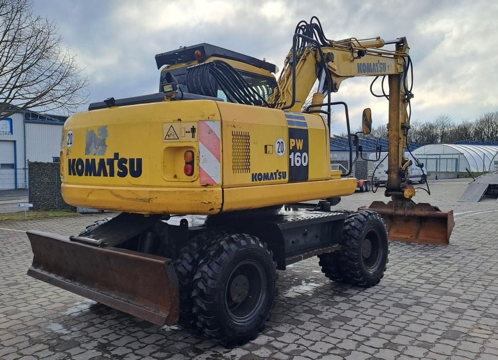 Komatsu PW 160-7, Bj 07, 7050 BH, hydr. VA, MS10, GLV - Bager točkaš: slika 4 Komatsu PW 160-7, Bj 07, 7050 BH, hydr. VA, MS10, GLV - Bager točkaš: slika 4