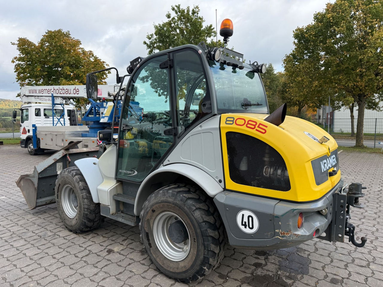 Kramer 8085 Ecospeed, Bj. 16, 3700 BH, Schaufel, Gabel - Utovarivač točkaš: slika 2 Kramer 8085 Ecospeed, Bj. 16, 3700 BH, Schaufel, Gabel - Utovarivač točkaš: slika 2