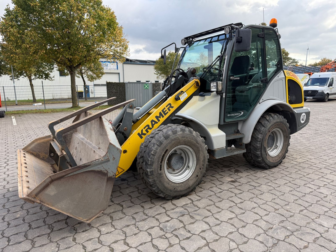 Kramer 8085 Ecospeed, Bj. 16, 3700 BH, Schaufel, Gabel - Utovarivač točkaš: slika 1 Kramer 8085 Ecospeed, Bj. 16, 3700 BH, Schaufel, Gabel - Utovarivač točkaš: slika 1