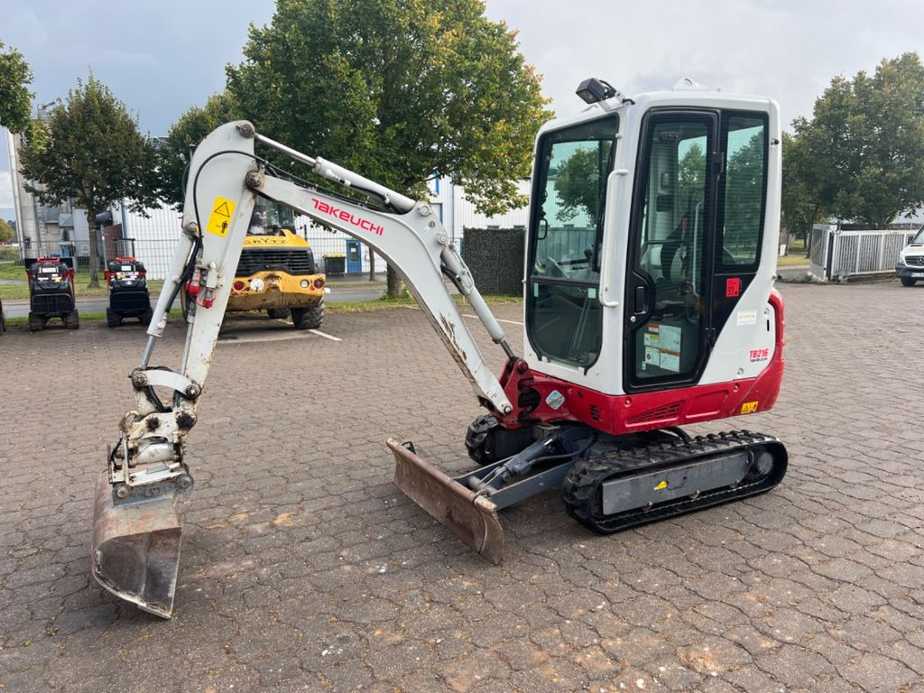 Takeuchi TB 216 V4 Bj 20, 1000 BH Powertilt HS01 3 Löffel - Mini bager: slika 1 Takeuchi TB 216 V4 Bj 20, 1000 BH Powertilt HS01 3 Löffel - Mini bager: slika 1