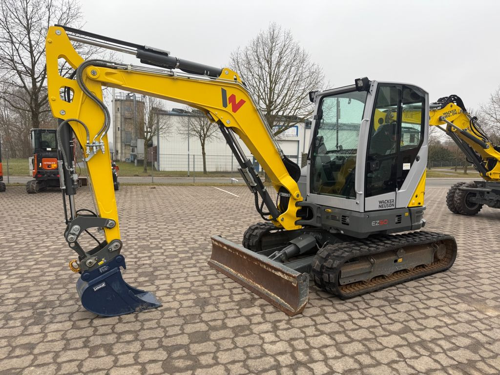 Wacker EZ 50, Bj 24, 300 BH, Gummiketten, HS03, TL - Mini bager: slika 1 Wacker EZ 50, Bj 24, 300 BH, Gummiketten, HS03, TL - Mini bager: slika 1