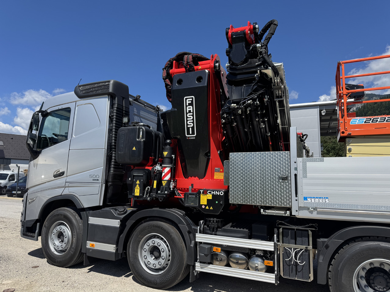 VOLVO FH 500 Hiab Palfinger Fassi F1450-8 JIB-6 - Kamion sa dizalicom: slika 3 VOLVO FH 500 Hiab Palfinger Fassi F1450-8 JIB-6 - Kamion sa dizalicom: slika 3