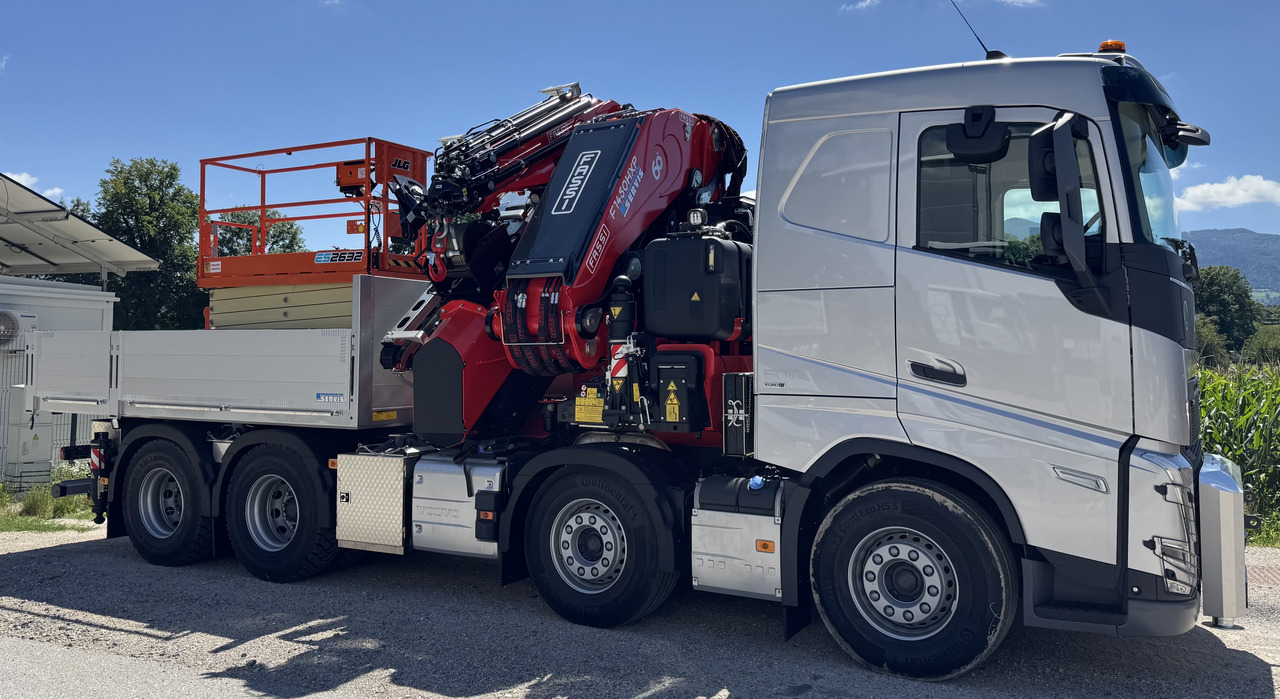 VOLVO FH 500 Hiab Palfinger Fassi F1450-8 JIB-6 - Kamion sa dizalicom: slika 2 VOLVO FH 500 Hiab Palfinger Fassi F1450-8 JIB-6 - Kamion sa dizalicom: slika 2