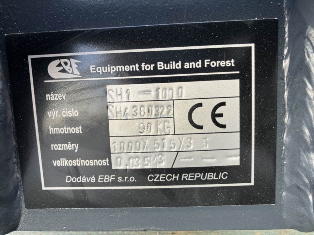 EBF Böschungslöffel schwenkbar - Festanbau - Bager utovarivač: slika 4 EBF Böschungslöffel schwenkbar - Festanbau - Bager utovarivač: slika 4