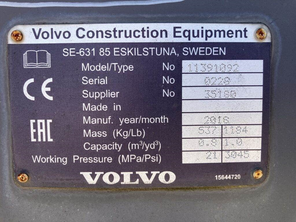 Volvo Klappschaufel mit Zähnen TPZ - Kašika: slika 5 Volvo Klappschaufel mit Zähnen TPZ - Kašika: slika 5