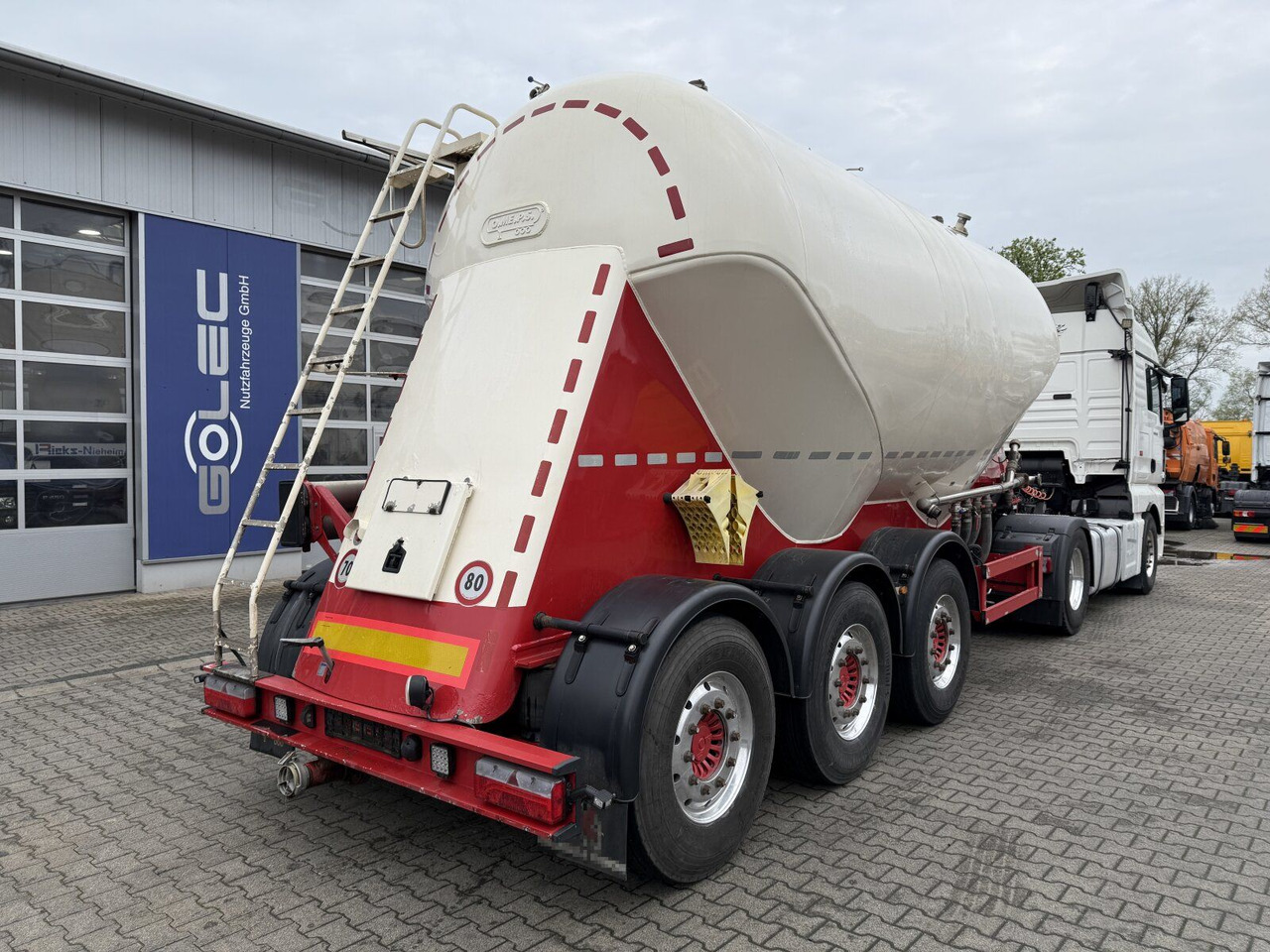 Feldbinder O.ME.P.S Silo Auflieger 39,3 Tonnen 3 Achs - Silo cisterna: slika 3 Feldbinder O.ME.P.S Silo Auflieger 39,3 Tonnen 3 Achs - Silo cisterna: slika 3