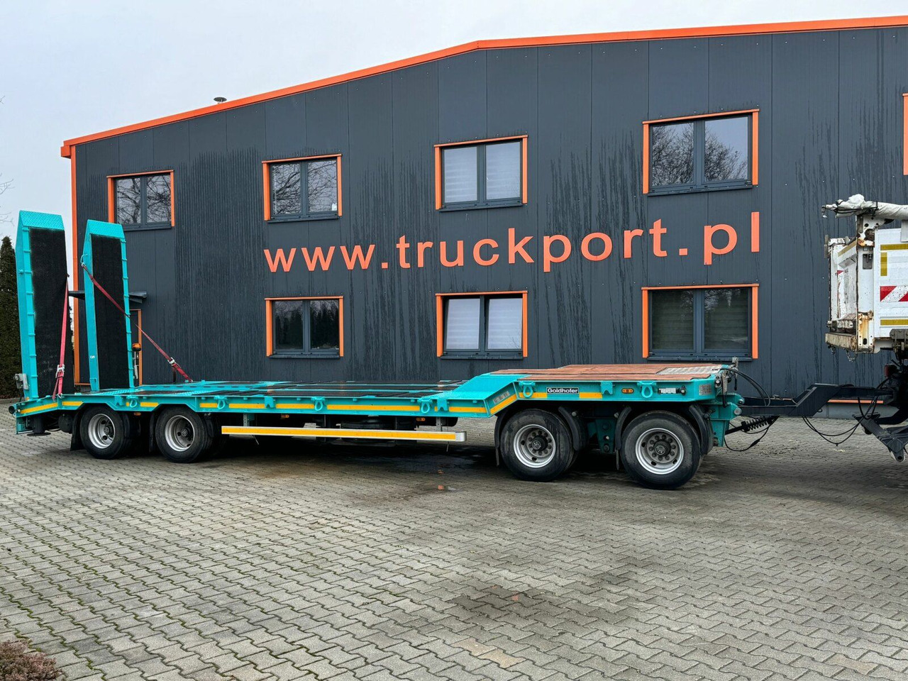 Goldhofer TU 4 EXPERT 4870 Tieflader Anhänger - Niska prikolica za prevoz: slika 1 Goldhofer TU 4 EXPERT 4870 Tieflader Anhänger - Niska prikolica za prevoz: slika 1