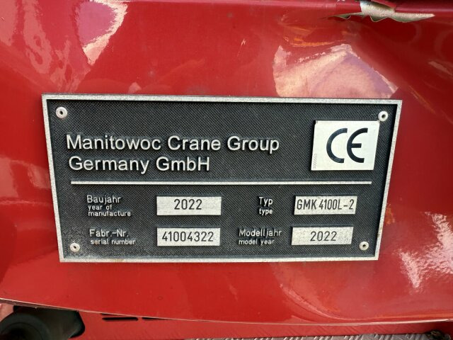 Grove Manitowoc GMK 4100L-2 Autokran 8x6 - Autokran za sve terene: slika 3 Grove Manitowoc GMK 4100L-2 Autokran 8x6 - Autokran za sve terene: slika 3