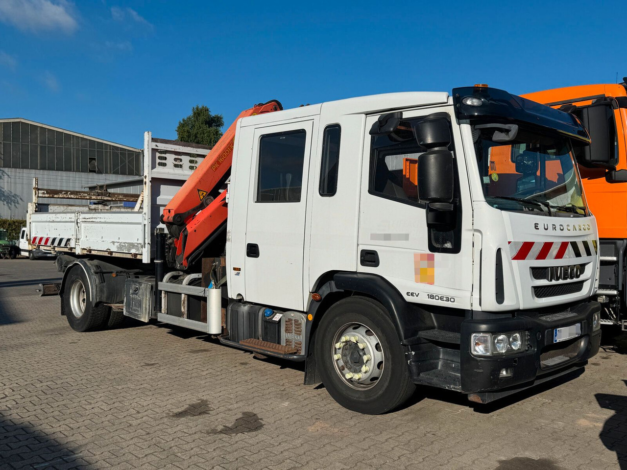 Iveco ML180E 4x2 DOKA Euro 5 Kipper Kran PK16001K-B - Istovarivač, Kamion sa dizalicom: slika 1 Iveco ML180E 4x2 DOKA Euro 5 Kipper Kran PK16001K-B - Istovarivač, Kamion sa dizalicom: slika 1