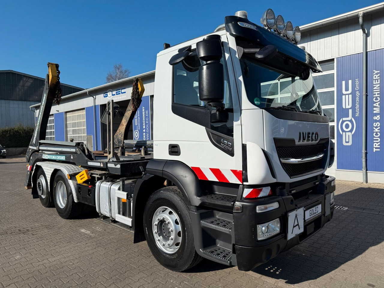 Iveco Stralis AD260 XWAY 6x2 Absetzkipper Palfinger - Istovarivač: slika 1 Iveco Stralis AD260 XWAY 6x2 Absetzkipper Palfinger - Istovarivač: slika 1