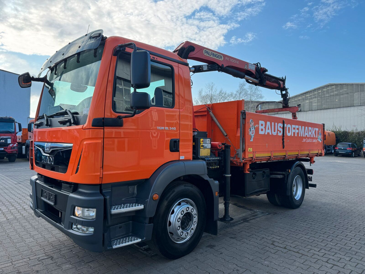 MAN TGM 18.340 4x2 Euro 6 Kipper Kran PK11001.K - Kamion sa dizalicom: slika 2 MAN TGM 18.340 4x2 Euro 6 Kipper Kran PK11001.K - Kamion sa dizalicom: slika 2