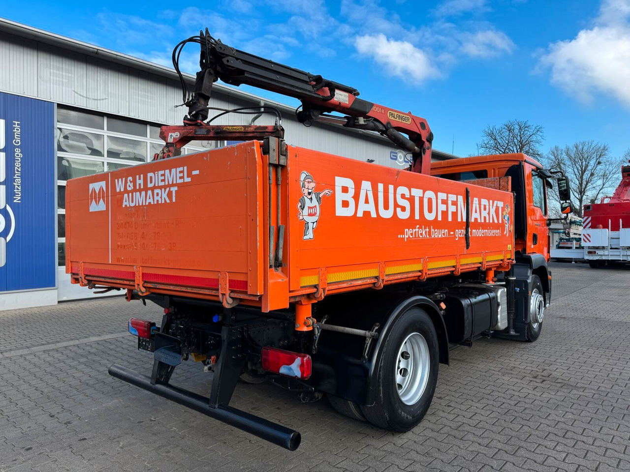 MAN TGM 18.340 4x2 Euro 6 Kipper Kran PK11001.K - Istovarivač, Kamion sa dizalicom: slika 4 MAN TGM 18.340 4x2 Euro 6 Kipper Kran PK11001.K - Istovarivač, Kamion sa dizalicom: slika 4