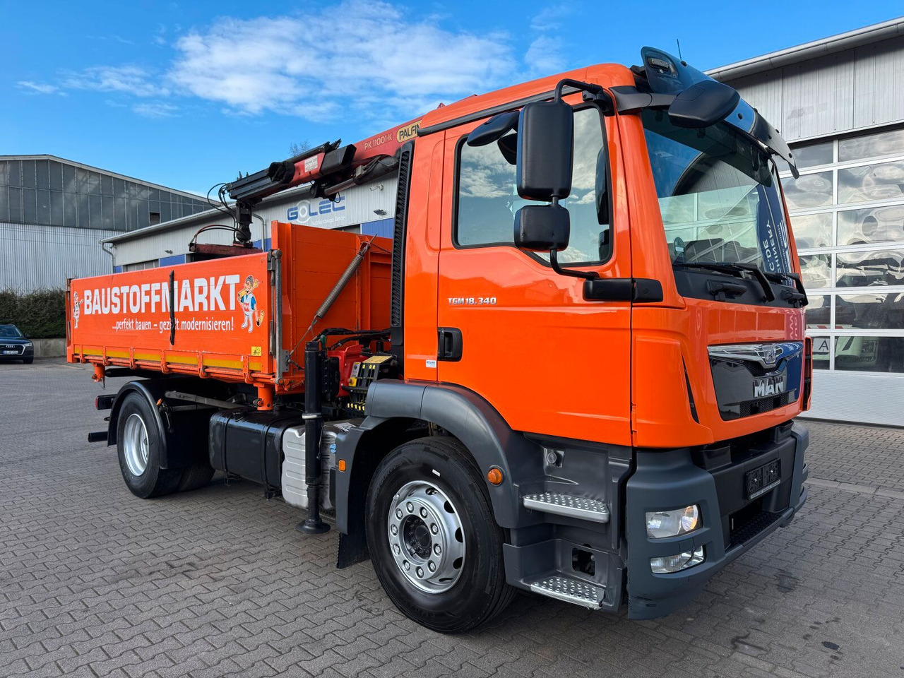 MAN TGM 18.340 4x2 Euro 6 Kipper Kran PK11001.K - Kamion sa dizalicom: slika 1 MAN TGM 18.340 4x2 Euro 6 Kipper Kran PK11001.K - Kamion sa dizalicom: slika 1